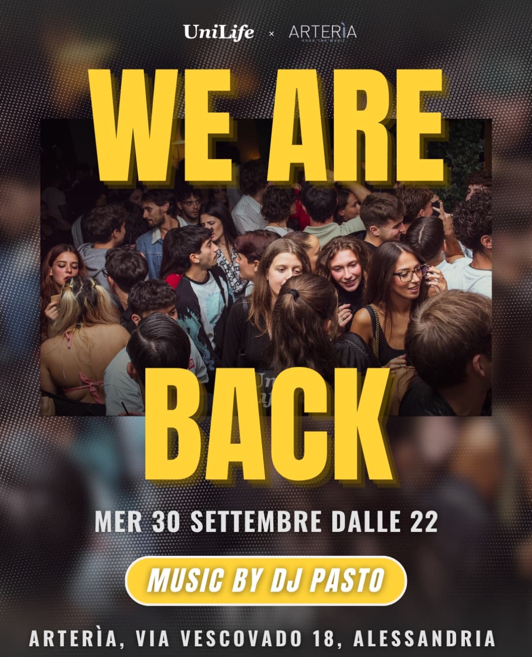 We are back: la stagione 2026/27 è partita il 30 settembre all'Arterìa.